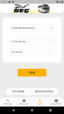 Seç Turizm android App screenshot 1